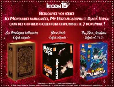 Ki-oon : 5 coffrets manga annoncés pour la fin d’année