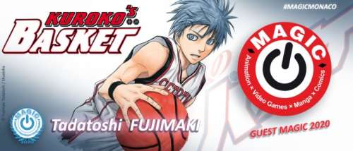 Le mangaka Tadatoshi Fujimaki (Kuroko’s Basket) invité au MAGIC de Monaco