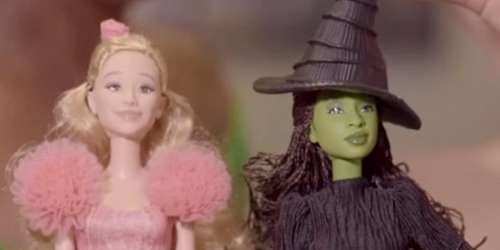 Cynthia Erivo et Ariana Grande reçoivent leurs poupées Barbie WICKED