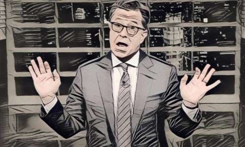 Colbert qualifie Les actualites d’« objective » et suscite l’hilarité