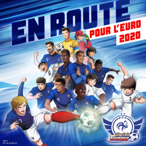 Captain Tsubasa et la FFFootball s’associent à l’occasion de l’Euro 2020