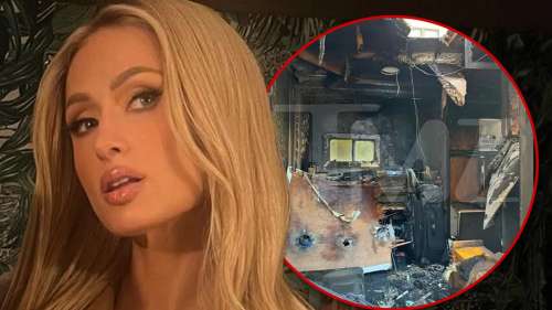 La caravane de Paris Hilton prend feu sur le tournage du nouveau clip