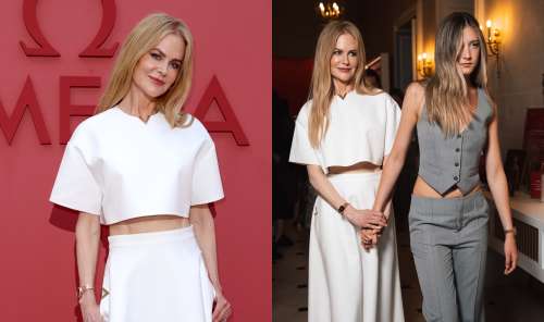 Nicole Kidman étonne en Valentino avec sa fille Sunday Rose pour Omega