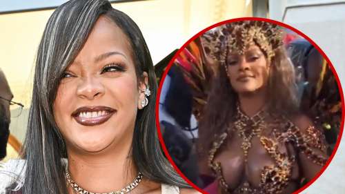 Rihanna déploie ses ailes au Carnaval Crop Over à la Barbade