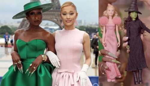 Ariana Grande et Cynthia Erivo s’extasient sur leurs poupées « méchantes »