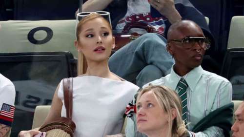 Jeux olympiques de Paris 2024 : Ariana Grande embrasse le glamour des années 60 dans une robe rétro à col bateau |  Regarde les photos