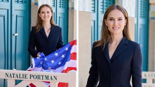 Natalie Portman porte le look classique Dior Bar au Festival du Film de Deauville