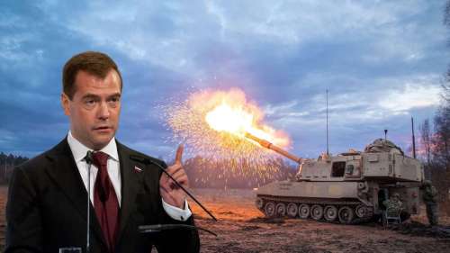 Medvedev, vassal de Poutine, menace les “chars” à Berlin