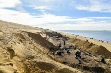 Fouilles archéologiques: la dune du Pilat, habitée pendant des siècles