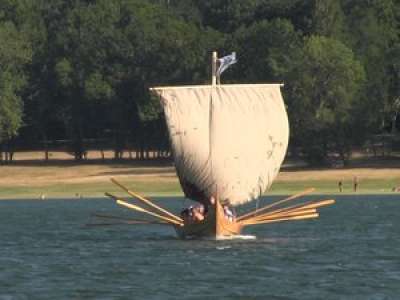 Une horde de vikings et leur drakkar vont envahir les eaux du lac de Saint-Ferréol