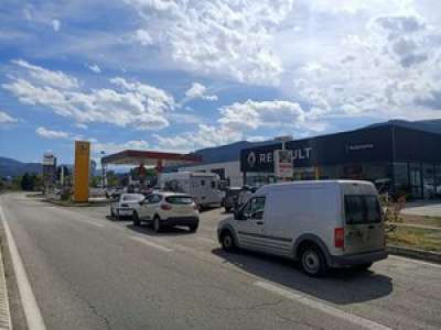 Ariège : panne sèche de gazole dans une station-service à Foix