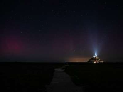 EN IMAGES. De nouvelles aurores boréales observées en France : un spectacle multicolore rarissime