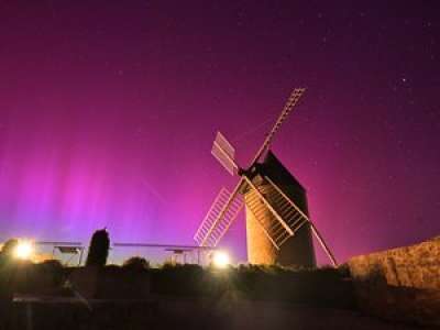 Des aurores boréales ont illuminé le ciel gersois, un spectacle rarissime mais saisissant