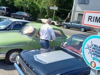 Bienvenue aux véhicules de collection à Rimont, première commune d’Ariège à détenir la dénomination « Village d’accueil des véhicules d’époque »