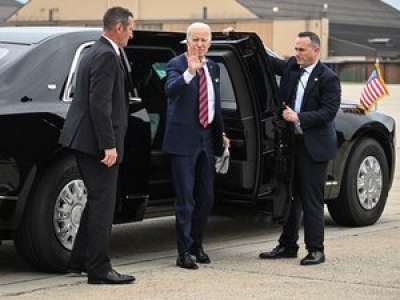 80 ans du Débarquement : blindage de 20 cm, 9 tonnes, 34 l/100 km, 1,5 million de dollars... tout savoir sur la Cadillac blindée de Joe Biden