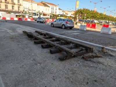 Des vestiges de plus de 100 ans découverts lors des travaux des allées Georges-Leygues de Villeneuve-sur-Lot