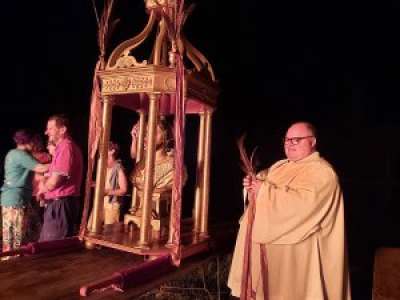 Lézat-sur-Lèze. Tradition respectée avec le feu de la St Jean