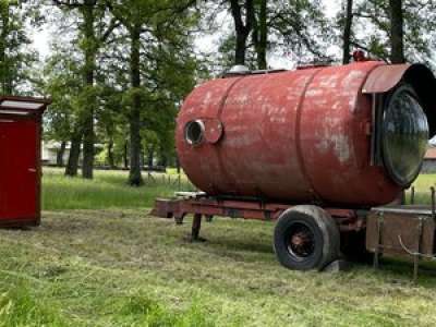 Figeac. La Citerne-Lit, une nuitée insolite en pleine nature