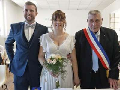 Saint-Georges : quand le maire, Yves marie sa fille, Jeanne