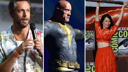 The Rock Shows Shocks Comic-Con en costume et plus de moments et de bandes-annonces incontournables du grand panneau WB!