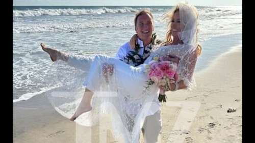 La propriétaire des Lakers, Jeanie Buss, épouse le comédien Jay Mohr à Malibu