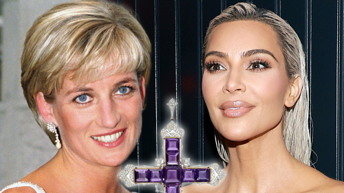 Kim Kardashian achète le collier emblématique de la princesse Diana Diamond Cross