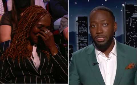 L’hôte invité de “Jimmy Kimmel Live”, Lamorne Morris, mortifie sa mère avec un monologue effronté