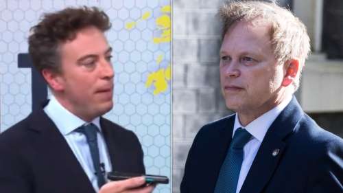 Grant Shapps a raccroché à la télévision en direct lorsqu’on lui a demandé s’il avait perdu son siège