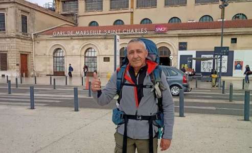 Insolite					Un militaire marche plus de 4.000 kilomètres à travers la France pour sensibiliser au trouble de stress post-traumatique