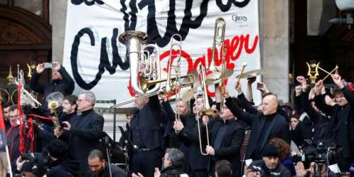 En grève, l’Opéra de Paris organise un concert sur son parvis