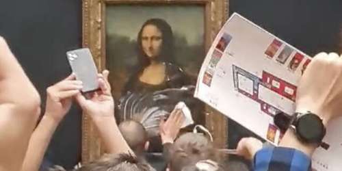 « La Joconde » entartée, le Louvre porte plainte