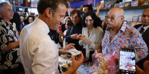 Emmanuel Macron chez Disco Maghreb, c’est peut-être un détail pour vous…