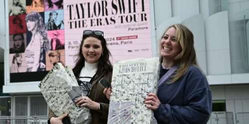 Taylor Swift entame une série de quatre concerts à Paris, 42 000 fans vont y assister