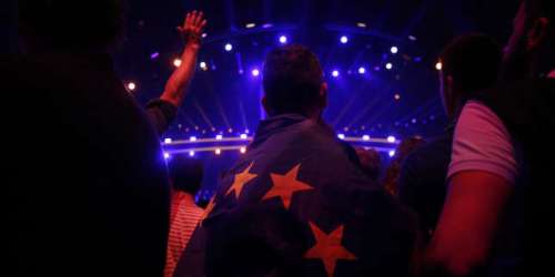A l’Eurovision, le drapeau européen de la discorde