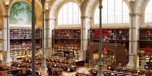 A Paris, la salle Labrouste met le savoir en pleine lumière