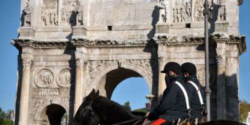 A Rome, l’arc de Constantin endommagé par la foudre lors d’un violent orage