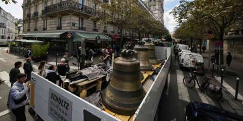 Notre-Dame de Paris : à trois mois de la réouverture de la cathédrale, huit cloches sont de retour