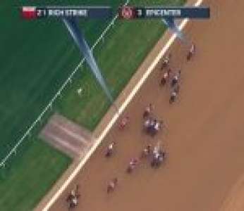 La victoire spectaculaire de Rich Strike pendant une course hippique