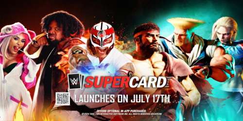 WWE SuperCard s'offre une collaboration avec Street Fighter 6