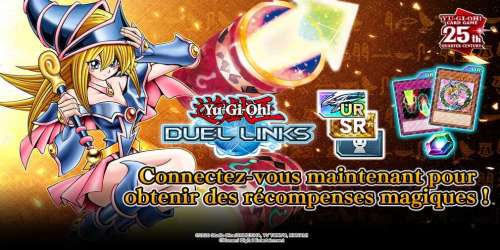 Yu-Gi-Oh! Duel Links fête les 25 ans de la licence avec tout un tas de bonus de connexion