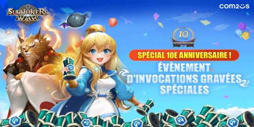 Summoners War poursuit l'anniversaire de ses 10 ans avec un événement d'invocations gravées