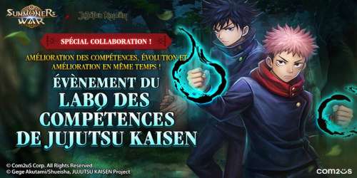 Summoners War : Sky Arena s'offre une collaboration avec Jujutsu Kaisen