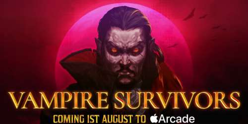 Vampire Survivors lance une version sans pub et comprenant ses deux premiers DLC sur Apple Arcade