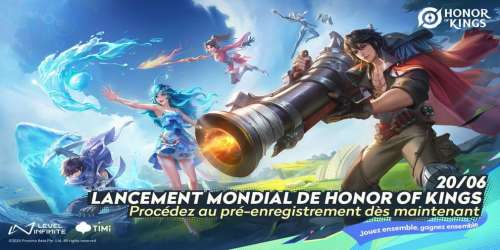 Le MOBA en 5c5 Honor of Kings dévoile sa date de sortie et lance ses préinscriptions