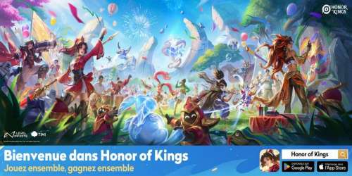 Le MOBA Honor of Kings est aujourd'hui de sortie sur iOS et Android