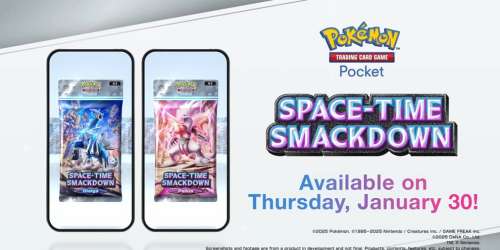 Les échanges et l'extension Choc Spatio-Temporel arrivent cette semaine dans JCC Pokémon Pocket