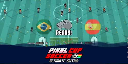 Menez votre équipe aux sommets dans Pixel Cup Soccer - Mobile, jeu d'arcade rétro disponible sur iOS