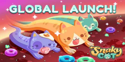 Devenez le chat le plus long de l'arène en mangeant des donuts dans Snaky Cat, jeu multijoueur de sortie aujourd'hui