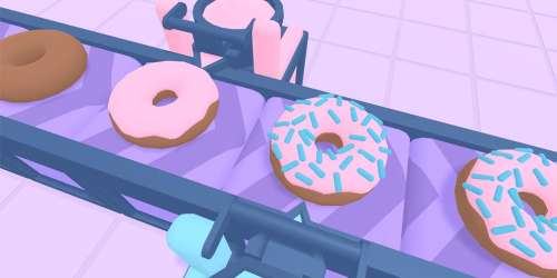 Créez une usine de donuts parfaite dans le puzzle game Freshly Frosted