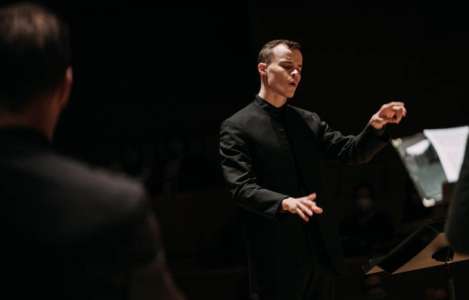 Francis Choinière, un jeune chef d'orchestre prometteur